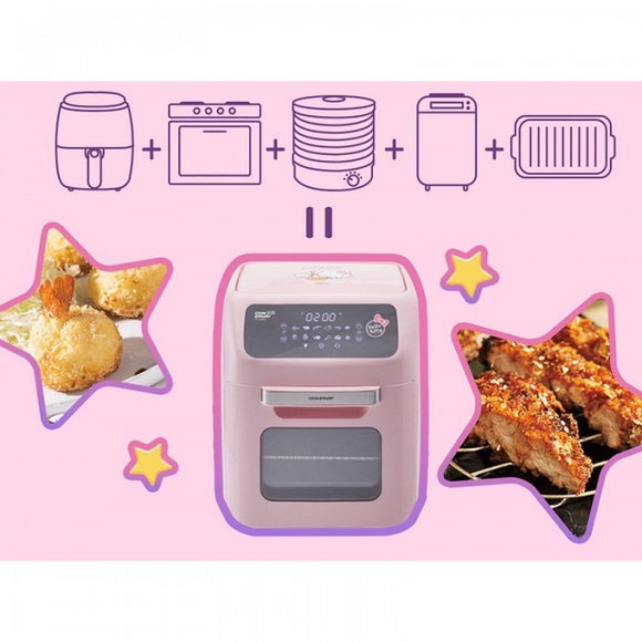 Sanrio- Hello Kitty Air Fryer Toaster - Picture 7 of 8
